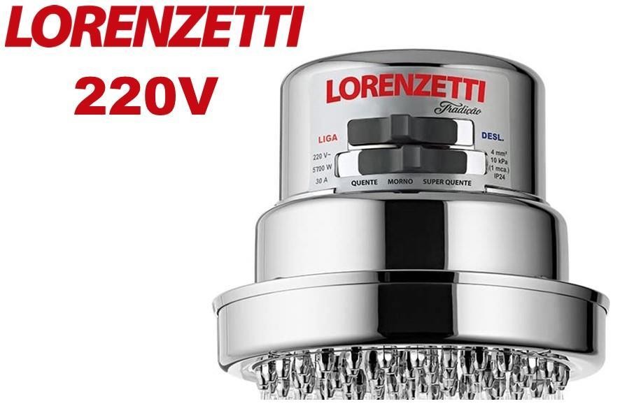 CHUVEIRO TRADICAO 220V - LORENZETTI