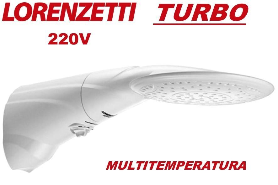 DUCHA ADVANCED TURBO MULTITEMPERATURAS 220V - LORENZETTI