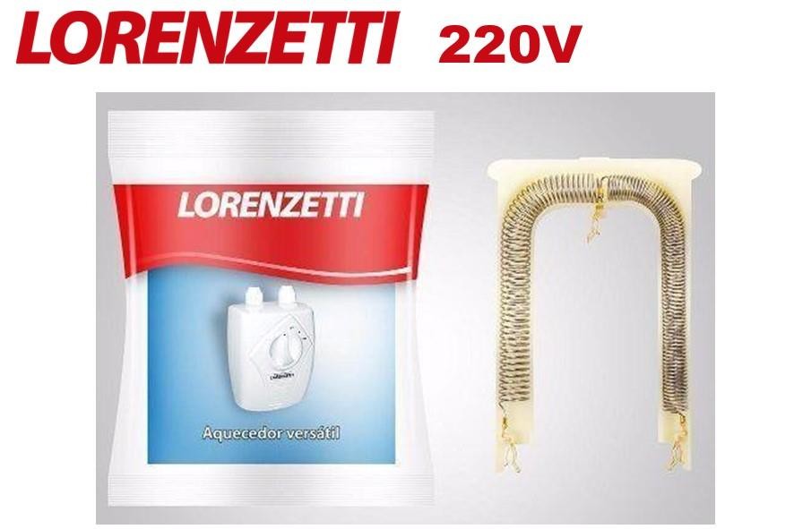 RESISTÊNCIA AQUECEDOR VERSÁTIL 220V - LORENZETTI