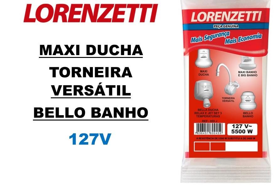 RESISTENCIA MAXI DUCHA 127V - LORENZETTI