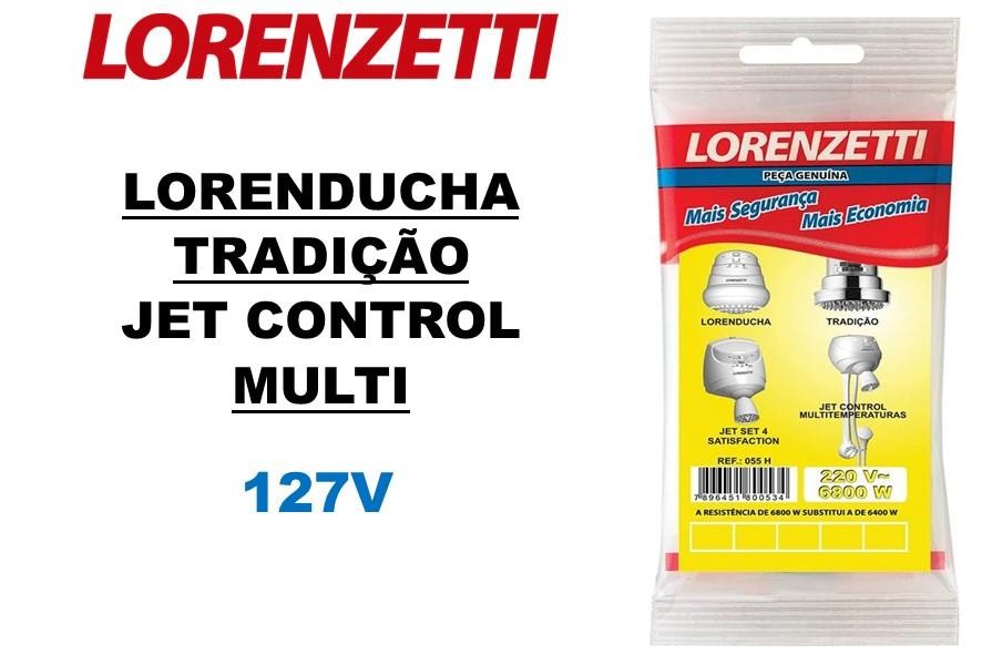 RESISTENCIA TRADICAO 127V - LORENZETTI