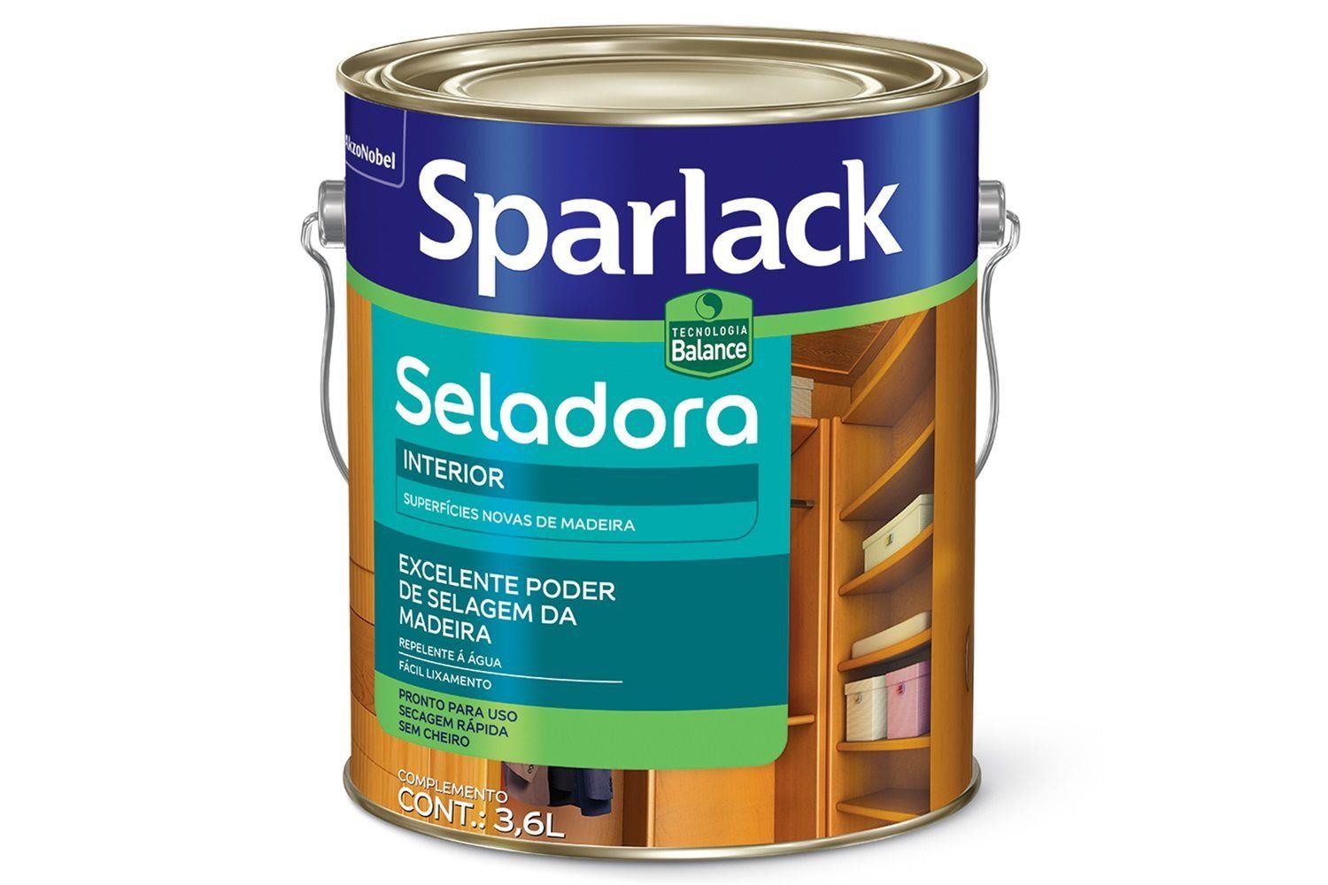 SELADORA PARA MADEIRA BALANCE SPARLACK - 3,6L
