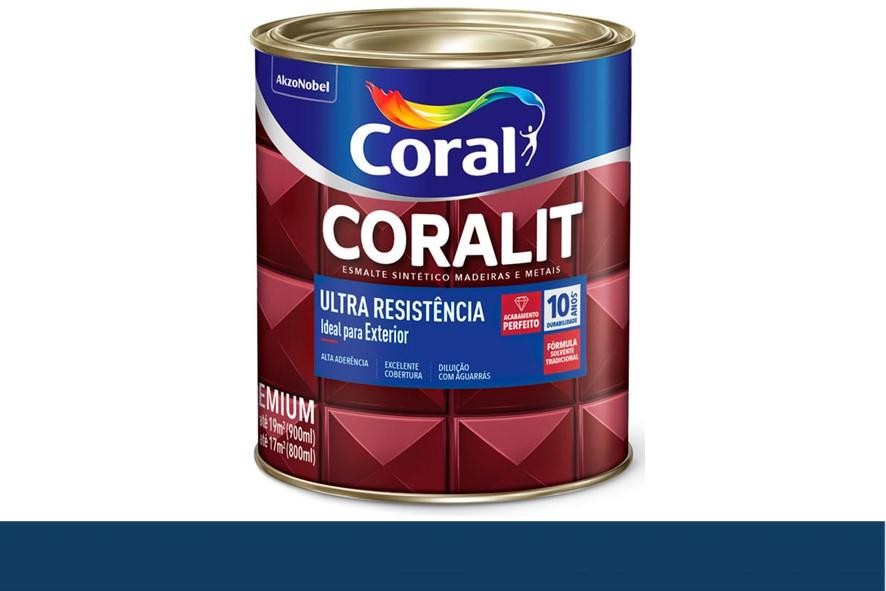 CORALIT ACETINADO AZUL DEL REY - 900ML