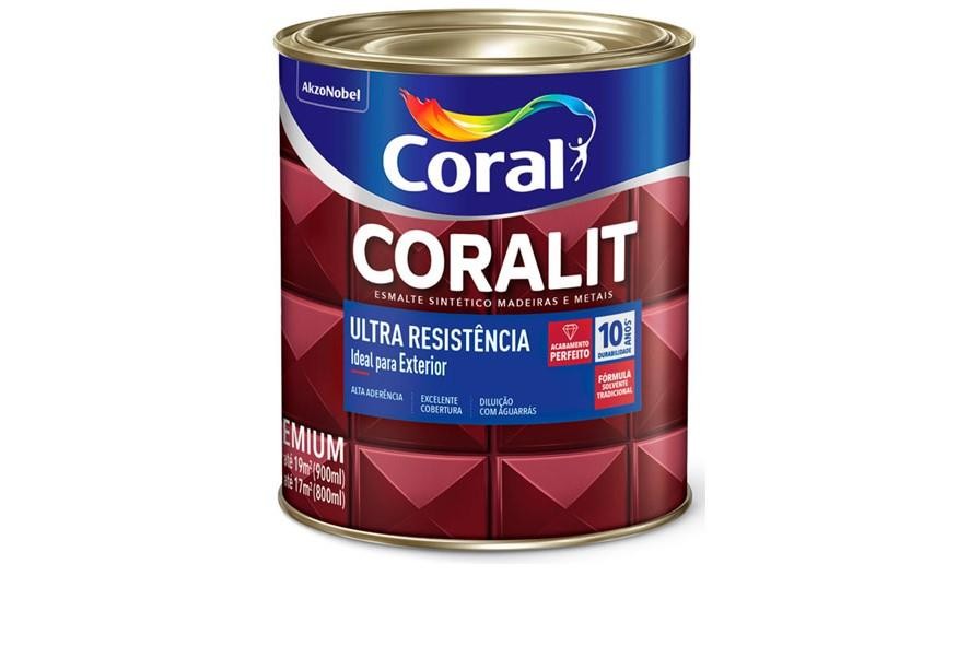 CORALIT ACETINADO BRANCO - 900ML