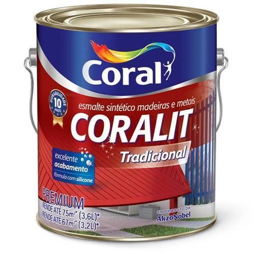 CORALIT BRANCO BRILHANTE - 3,6L