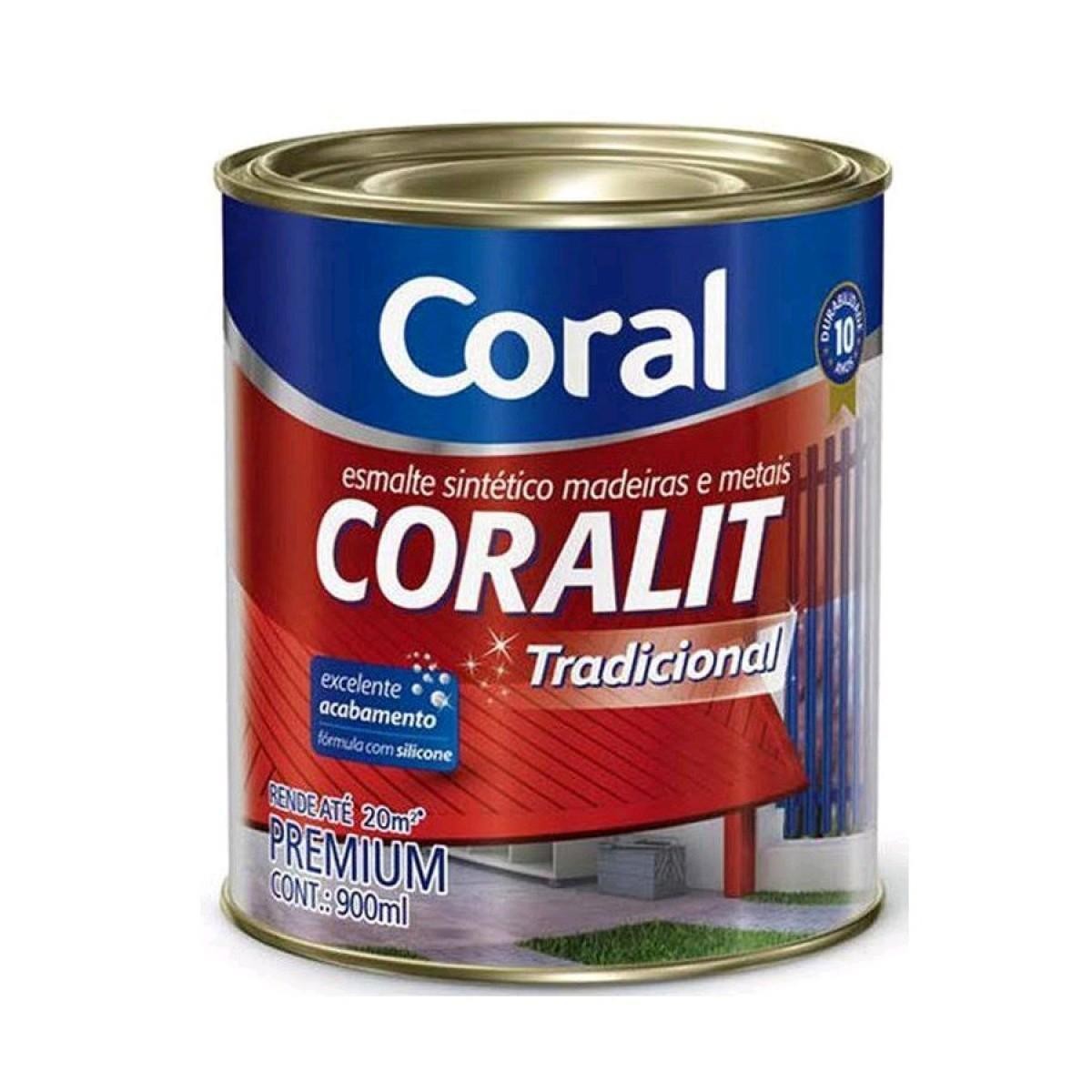 CORALIT BRANCO BRILHANTE - 900ML