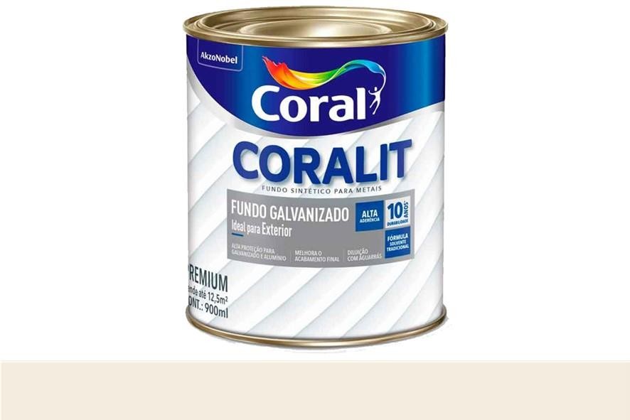 CORALIT FUNDO GALVANIZADO BRANCO - 900ML