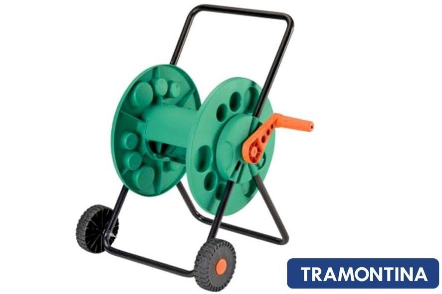ENROLADOR MANGUEIRAS COM RODAS - TRAMONTINA