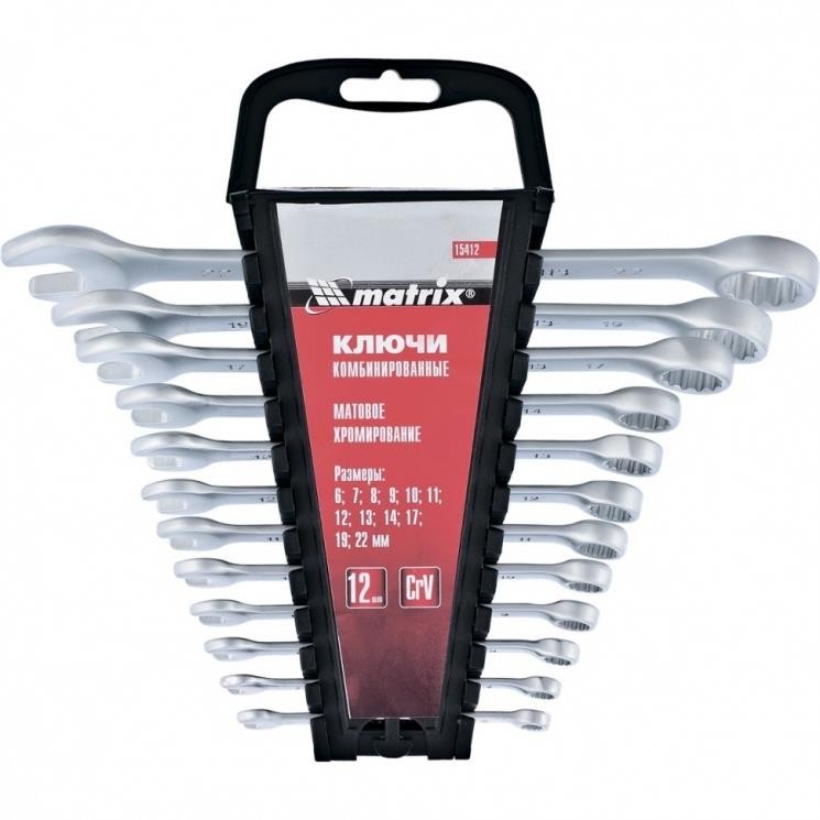 JOGO CHAVE COMBINADA 6 - 22MM 12PC - MTX
