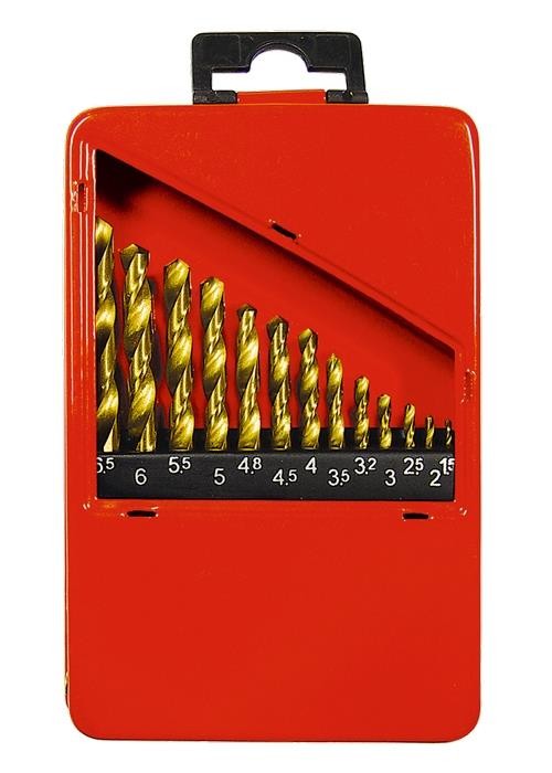 JOGO BROCAS TITANIUM 1.5 - 6.5MM - MTX