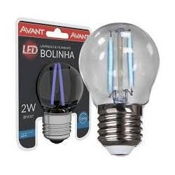 LAMPADA LED FILAMENTO BOLA AZUL - AVANT