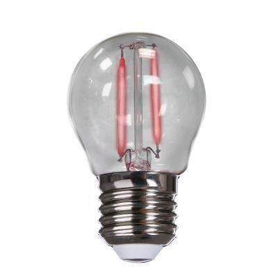 LAMPADA LED FILAMENTO BOLA VERMELHA - AVANT