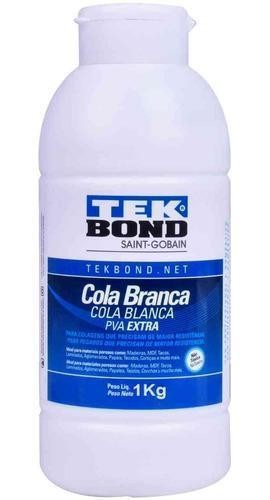 COLA BRANCA PVA EXTRA 1KG TEKBOND