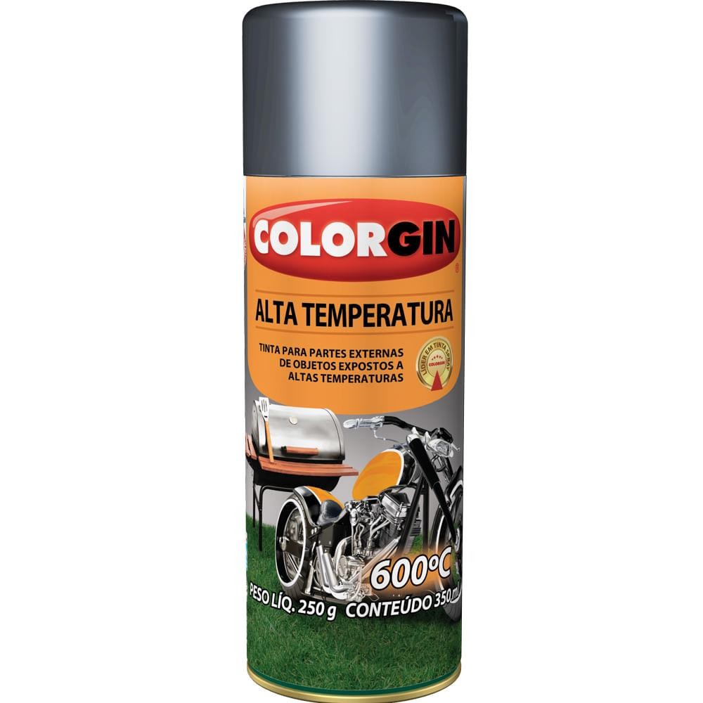 COLORGIN ALTA TEMPERATURA ALUMÍNIO FOSCO - 600ºc
