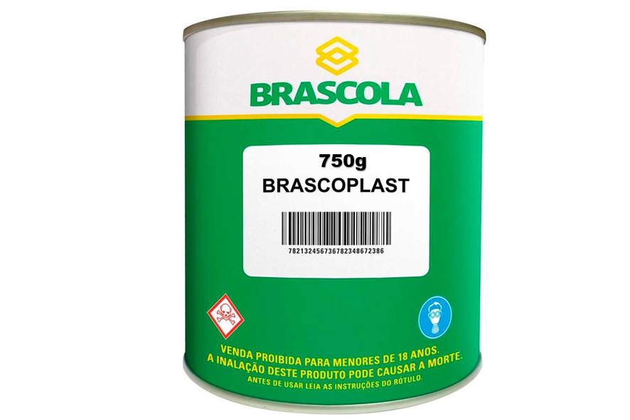 BRASCOPLAST 750G - COLA DE CONTATO