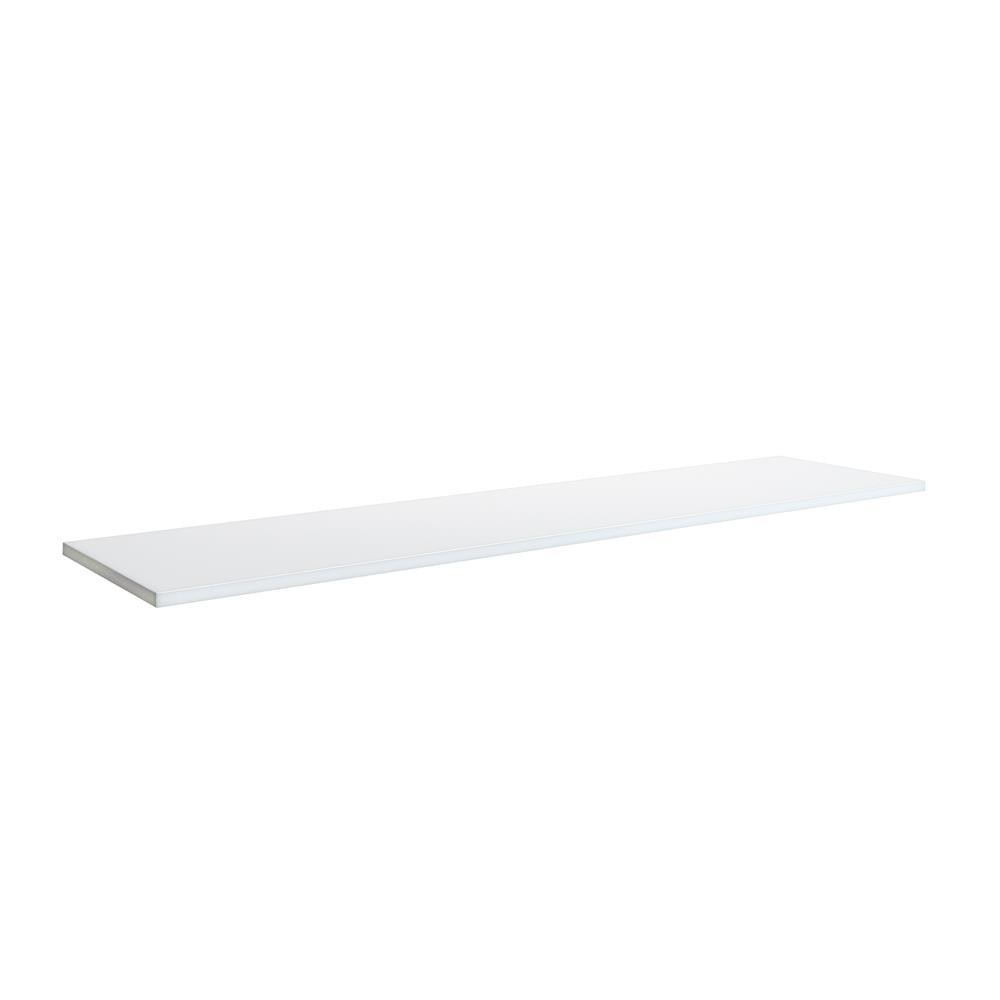 PRATELEIRA MDP 30X120CM BRANCO MULTIVISAO