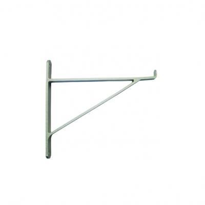 SUPORTE PRATELEIRA 10CM ALUMINIO PARA VIDRO
