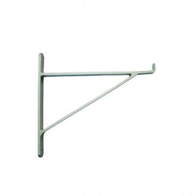 SUPORTE PRATELEIRA 15CM ALUMINIO PARA VIDRO