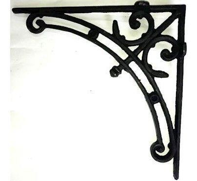 SUPORTE PRATELEIRA 40X40 FERRO FUNDIDO LASSAL