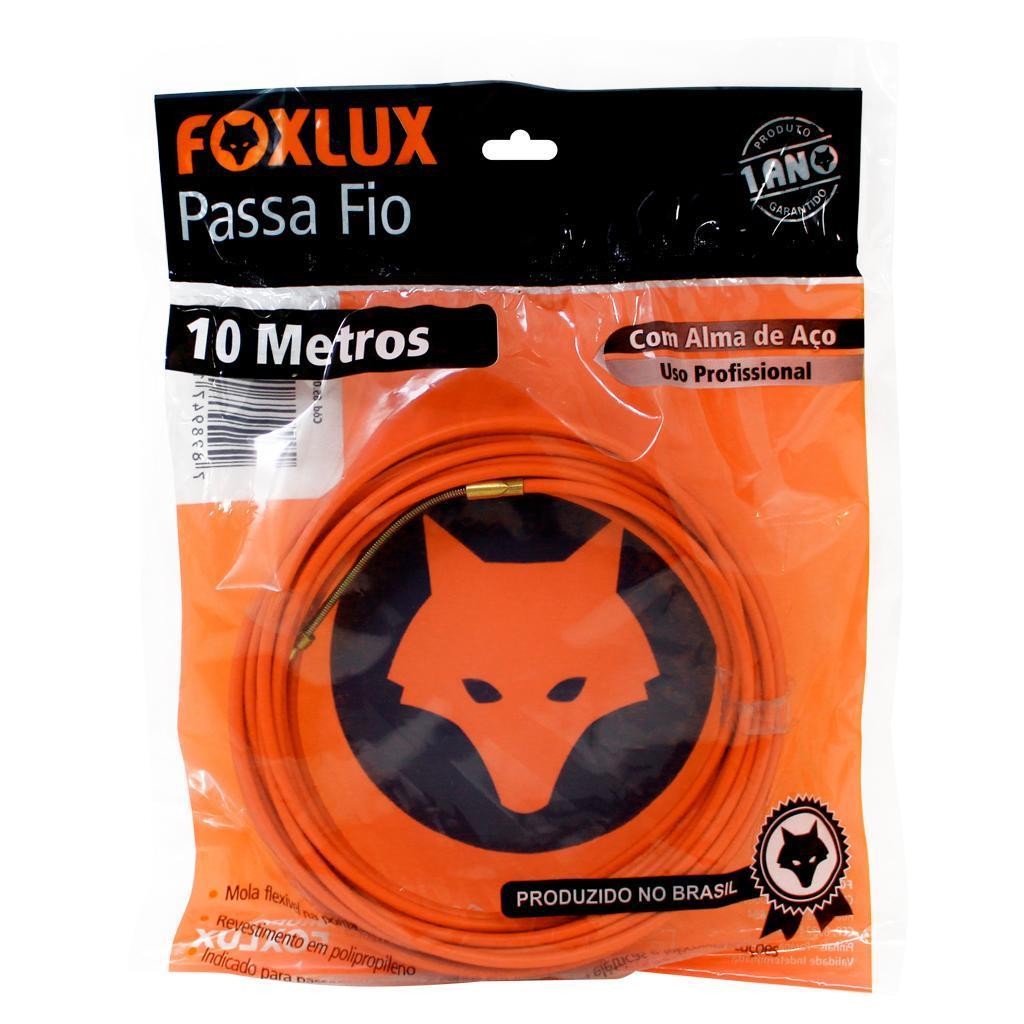 PASSA FIO ALMA DE ACO 10 METROS FOXLUX