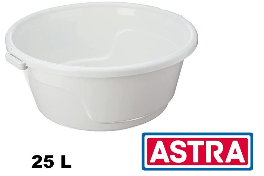 BACIA 25 LITROS BRANCA - ASTRA