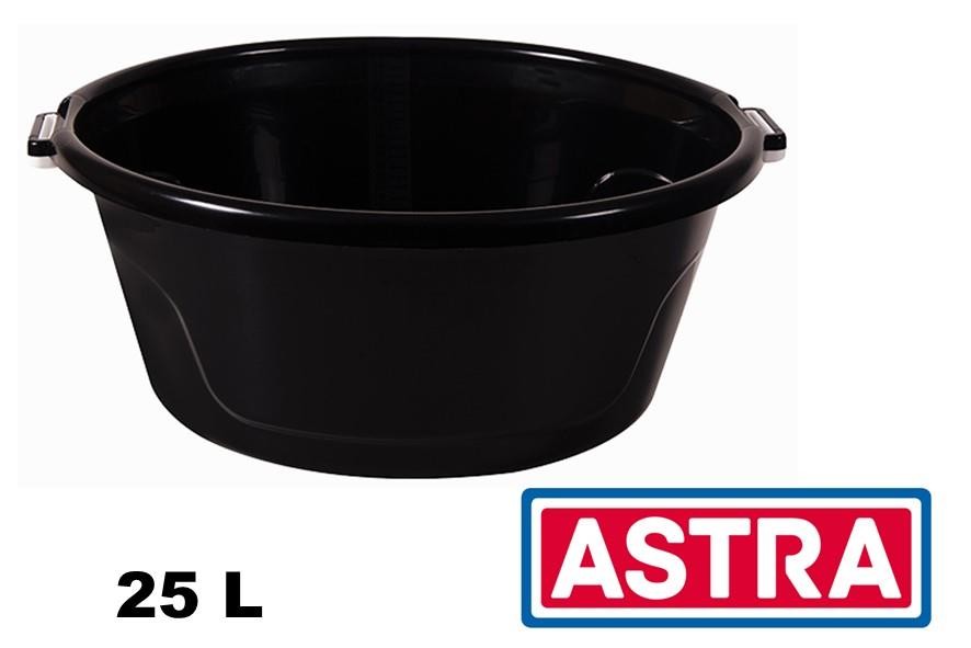 BACIA 25 LITROS PRETO CAFÉ - ASTRA