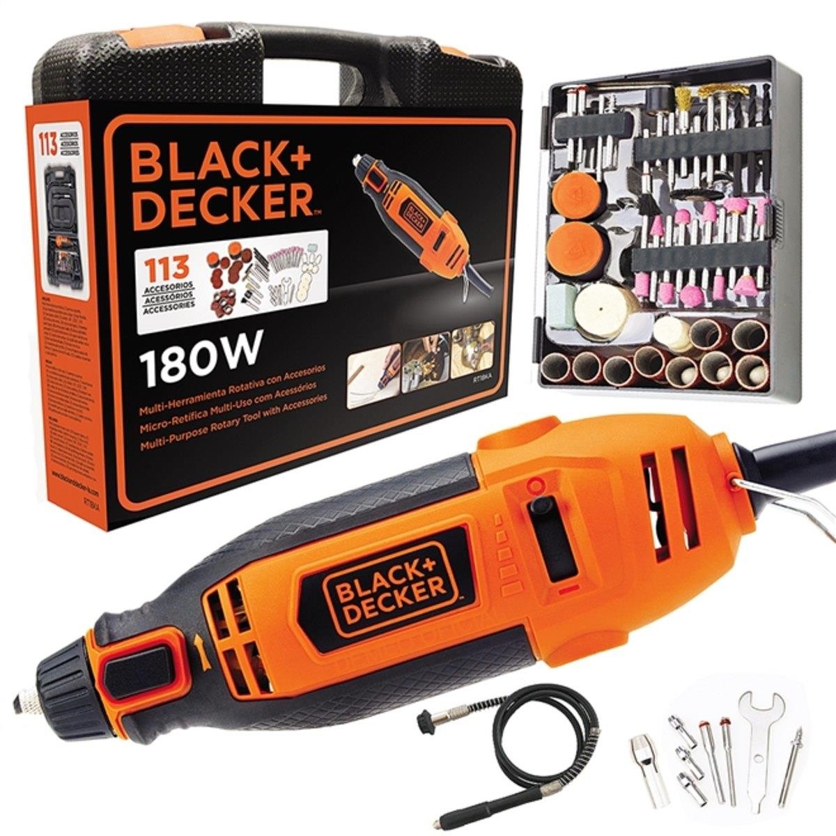 MICRO RETIFICA - RT18KABR 127V - B&D