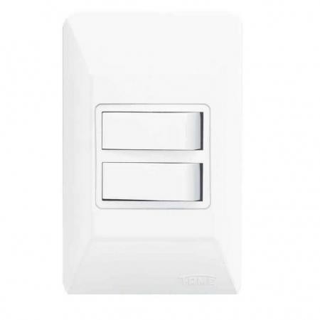 CONJUNTO SISTEMA - X 2 INTERRUPTORES SIMPLES FAME - EXTERNA