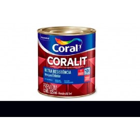 CORALIT PRETO BRILHANTE - 900ML