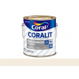 CORALIT FUNDO GALVANIZADO BRANCO - 3,6L