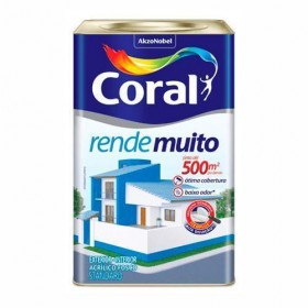 LATEX RENDE MUITO CORAL BRANCO 18L