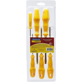 JOGO CHAVE FENDA E PHILLIPS 6 PEÇAS - TRAMONTINA