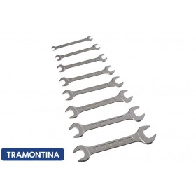 JOGO CHAVE FIXA 8 PEÇAS - TRAMONTINA