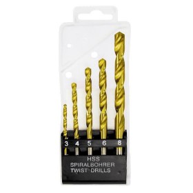 JOGO BROCA AÇO RAPIDO 3 4 5 6 8 - MTX