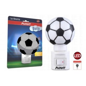 ABAJUR LED LUZ NOTURNA BOLA 3000K AMARELO BIVOLT - AVANT