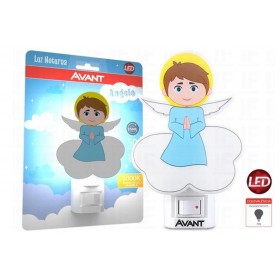 ABAJUR LED LUZ NOTURNA ANGELO 3000K AMARELO BIVOLT -  AVANT