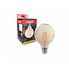 LAMPADA LED RETRO GLOBO AMBAR 2200K 4W - AVANT