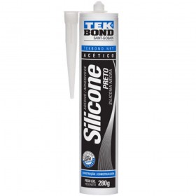 SILICONE ACETICO PRETO 280G TEKBOND