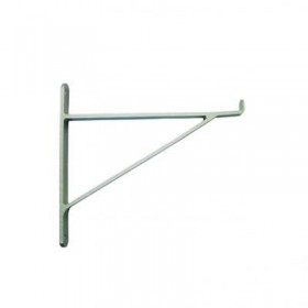 SUPORTE PRATELEIRA 15CM ALUMINIO PARA VIDRO