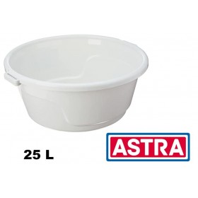 BACIA 25 LITROS BRANCA - ASTRA