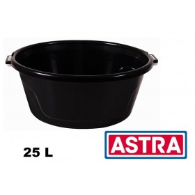 BACIA 25 LITROS PRETO CAFÉ - ASTRA
