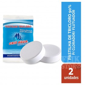 PASTILHA TRICLORO 200G - CRISAGUA