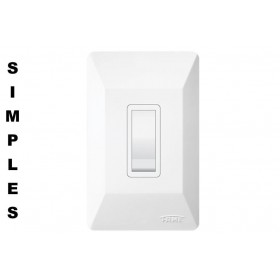 INTERRUPTOR SISTEMA - X - SIMPLES - EXTERNO - FAME