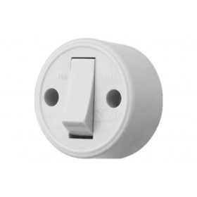 INTERRUPTOR SIMPLES EXTERNO 222 FAME - REDONDO